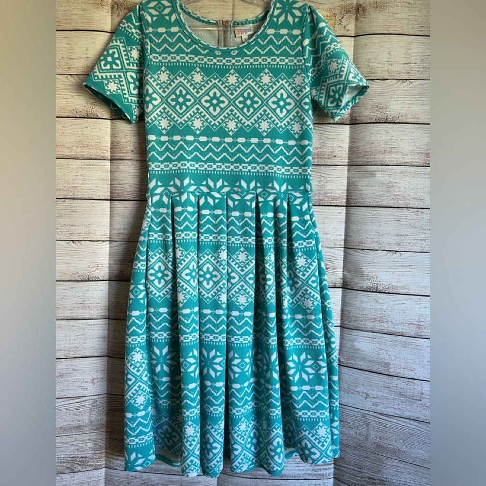LuLaRoe Amelia Dress SZ S
